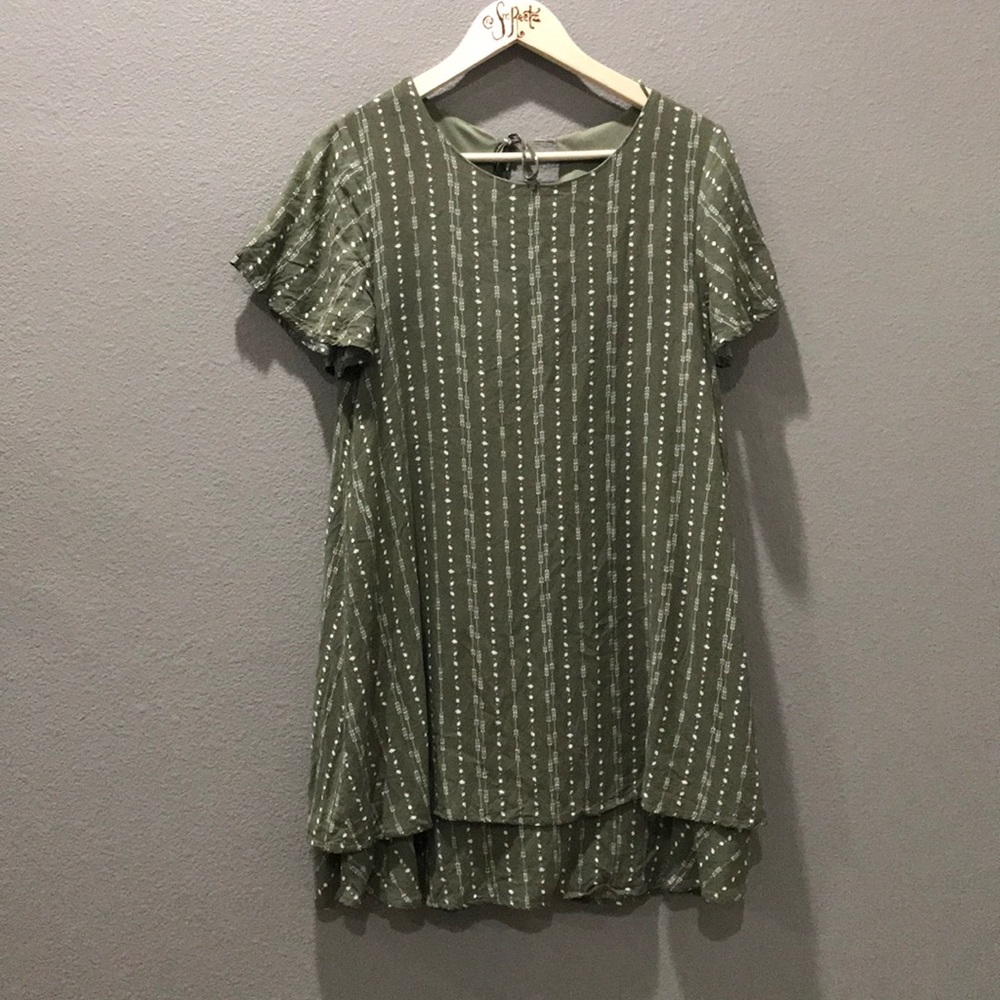 🎉 Francescas Blue Rain Layered Dress